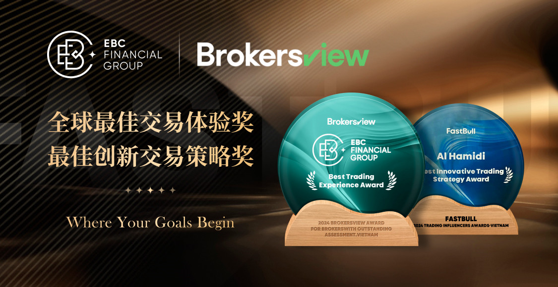 EBC获得BrokersView颁发的全球最佳交易体验奖