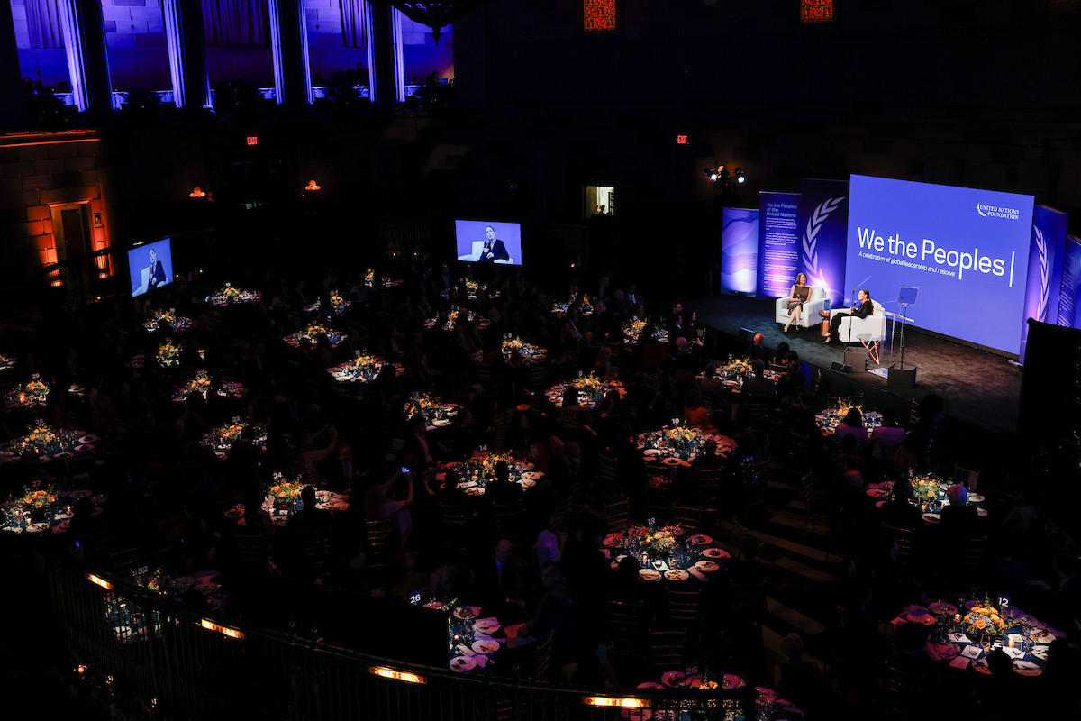 Elegant setting of the UN Gala Night