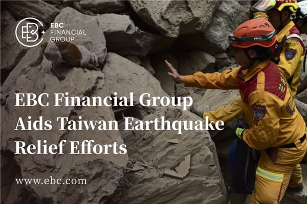 EBC Financial Group tham gia vào hoạt động cứu trợ động đất tại Đài Loan (Trung Quốc)