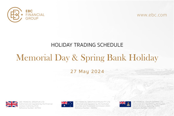 Día de los Caídos (EE. UU.) y feriado bancario de primavera (Reino Unido)