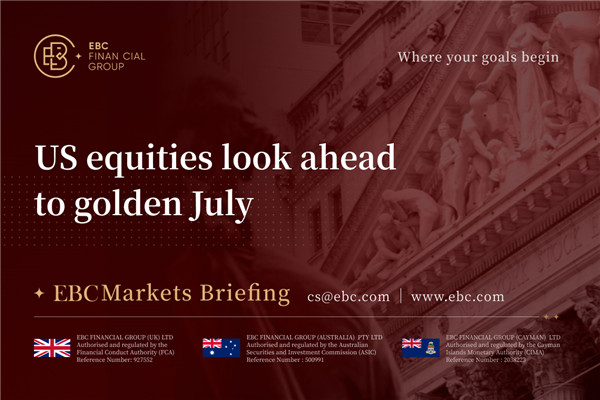 US Equities Look Ahead to Golden July