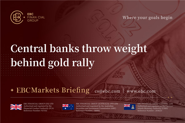 Central banks throw weight behind gold rally