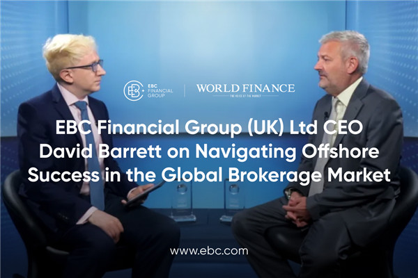 David Barrett, CEO do EBC Financial Group (UK) Ltd, fala sobre Navegando pelo Sucesso Offshore