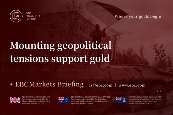 ​Mounting Geopolitical Tensions Support Gold