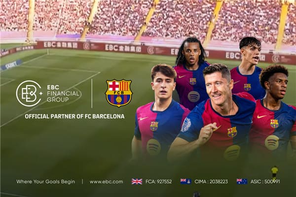 EBC Financial Group เปิดตัวบนเวที LaLiga ร่วมกับ FC Barcelona