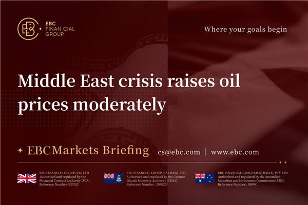 中東危機で原油価格が小幅上昇
