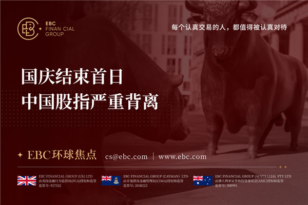 国庆结束首日 中国股指严重背离-EBC环球焦点