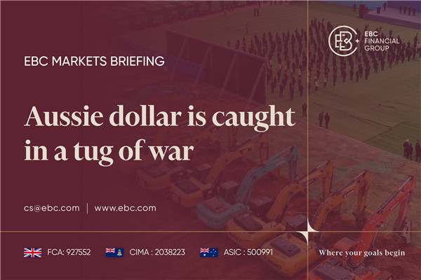 Aussie dollar is caught in a tug of war