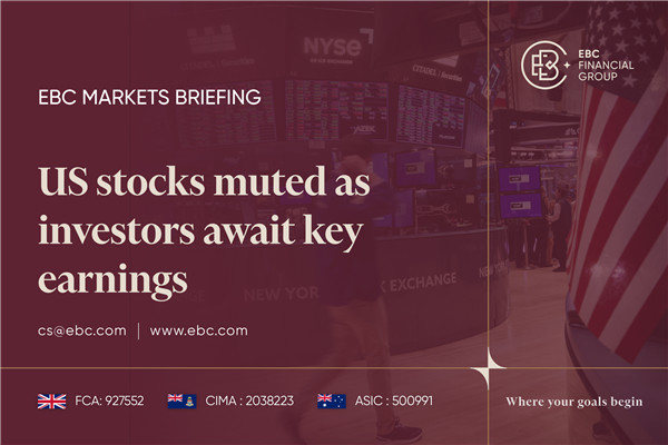 Saham AS melemah karena investor menunggu laporan laba utama