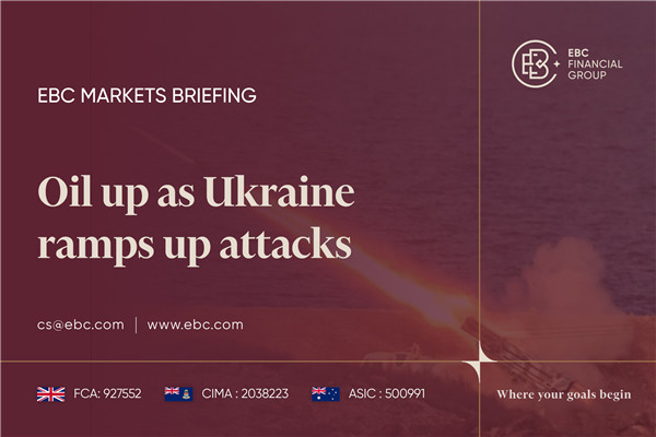 ​Oil up as Ukraine ramps up attacks