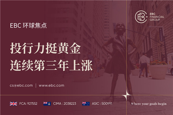 投行力挺黄金连续第三年上涨-EBC环球焦点