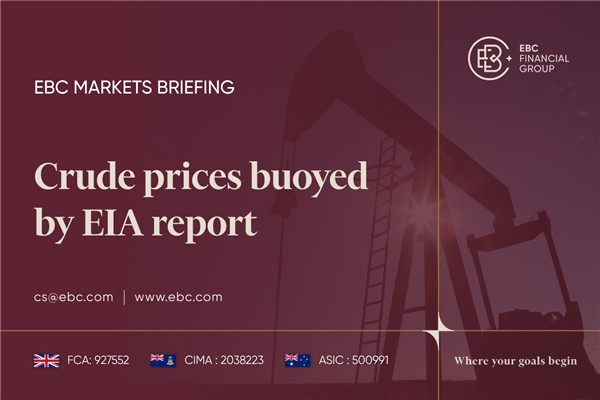 Preços do petróleo bruto impulsionados pelo relatório da EIA