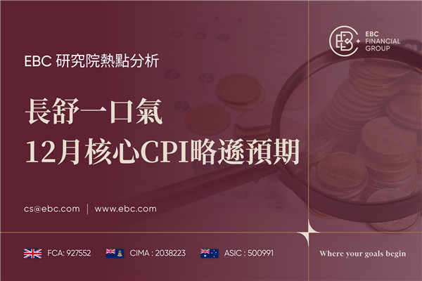 長舒一口氣 12月核心CPI略遜預期-EBC熱點分析