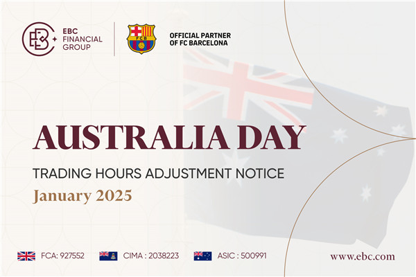 Australia Day Trading Hours Adjustment Notice