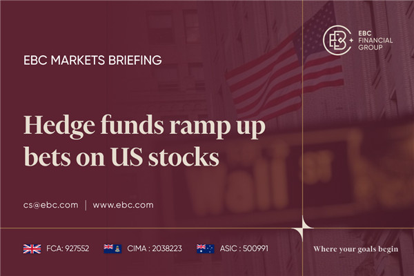 ​Hedge funds ramp up bets on US stocks