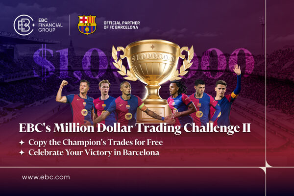 EBC Launches Second Million Dollar Trading Challenge with USD $1 Million Prize