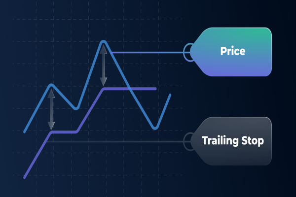 วิธีการตั้งค่าคำสั่ง Trailing Stop สำหรับหุ้นและฟอเร็กซ์