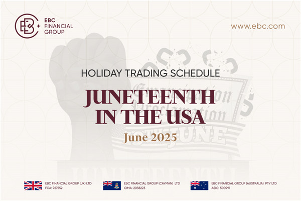 Juneteenth in the USA Holiday Trading Schedule
