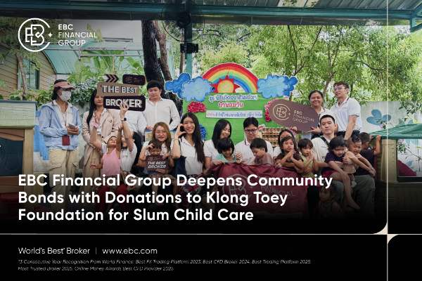 EBC Financial Group fortalece lazos comunitarios con donaciones a la Fundación Klong Toey para el cuidado infantil en barrios marginales