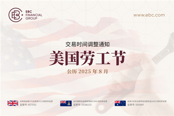 美国劳工节交易时间调整通知