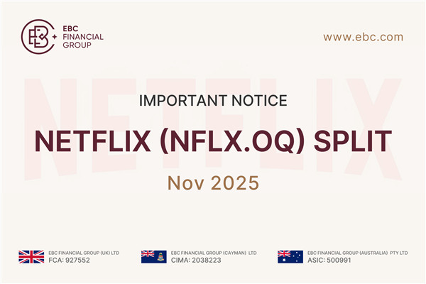 Aviso importante: Desdobramento das ações da Netflix (NFLX.OQ)