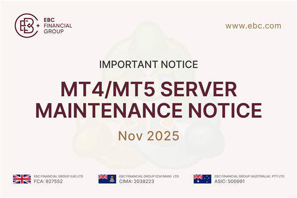 Aviso importante: Aviso de operação e manutenção dos servidores MT4 e MT5
